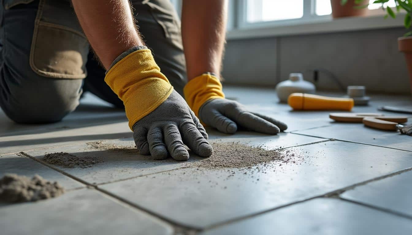 Comment réussir la pose du carrelage avec du mortier dans une salle de bains