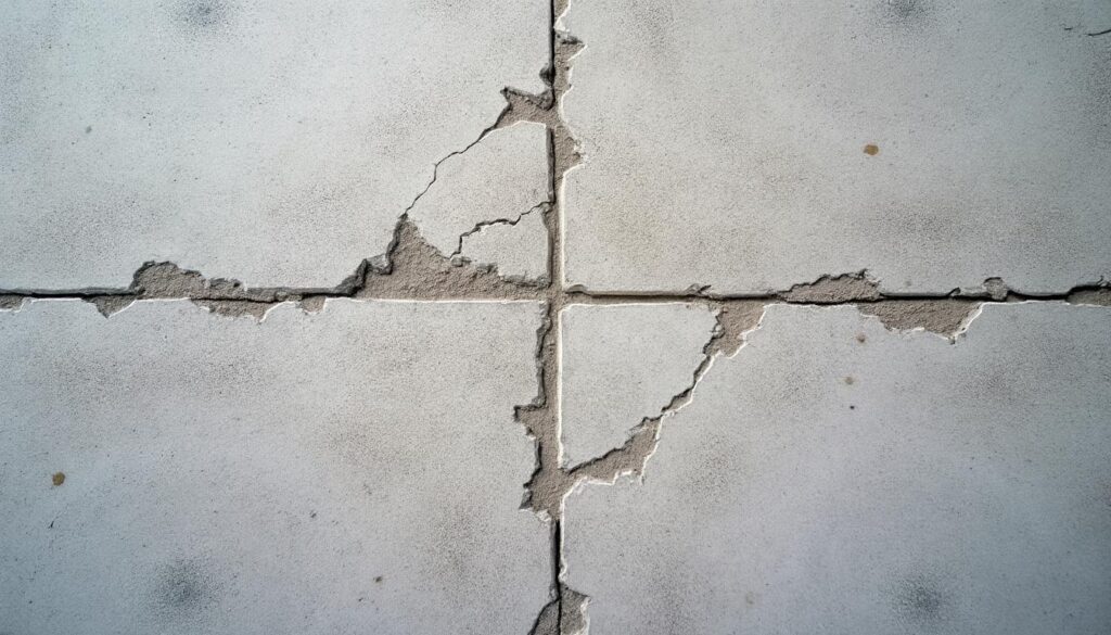 Rénover des joints abîmés sur une terrasse mal inclinée