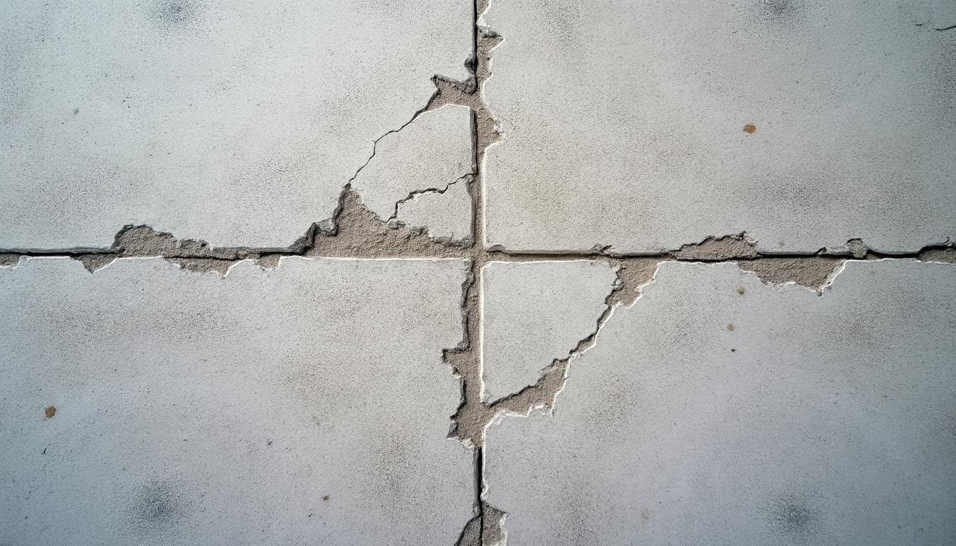 Rénover des joints abîmés sur une terrasse mal inclinée