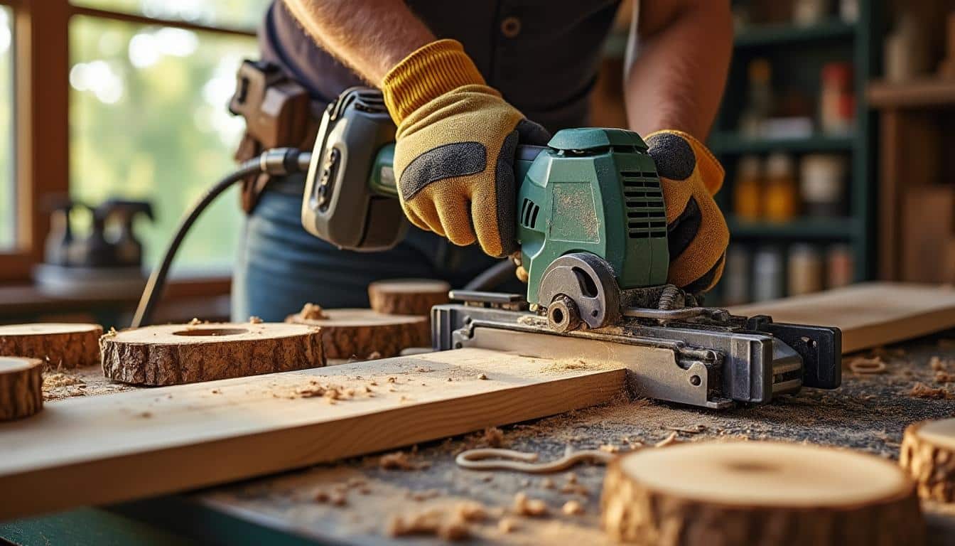 Illustration: Comment fonctionne une scie à bûches électrique et quelles sont ses caractéristiques clés ?