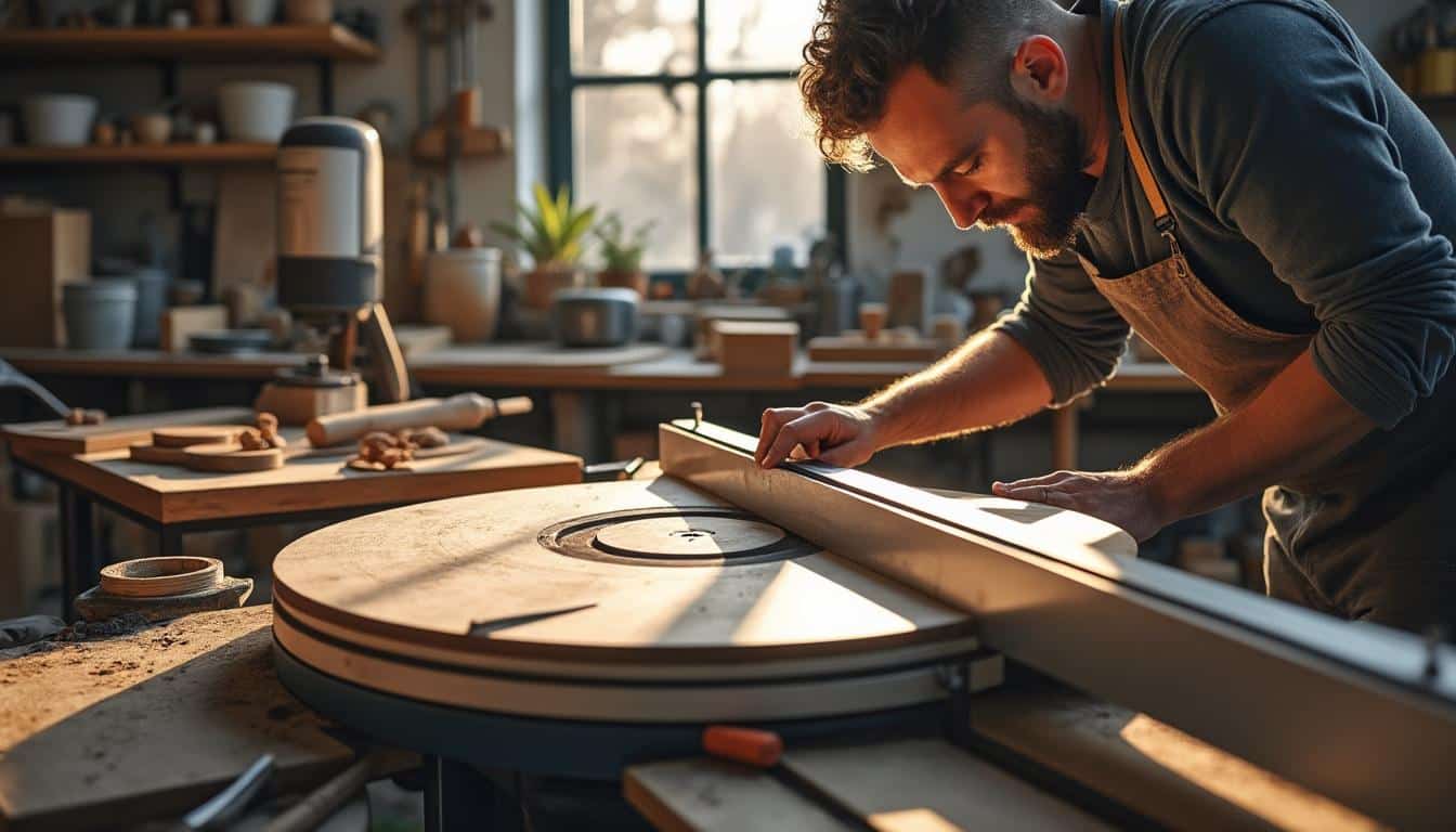 Illustration: Les caractéristiques techniques qui font la différence des scies circulaires sur table professionnelles