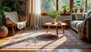Créer une décoration bohème chic avec des tapis pour sublimer la maison