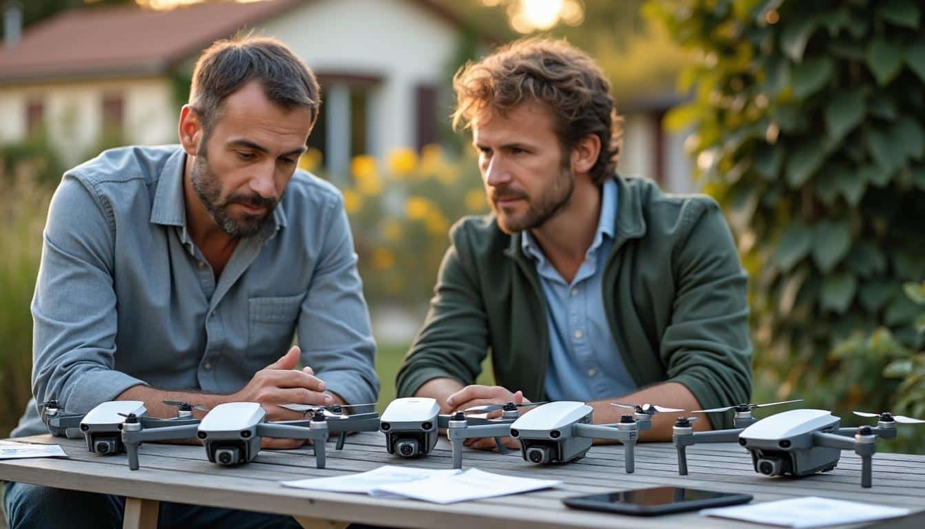 Illustration: Comment choisir le drone pulvérisateur idéal pour le traitement de votre toiture