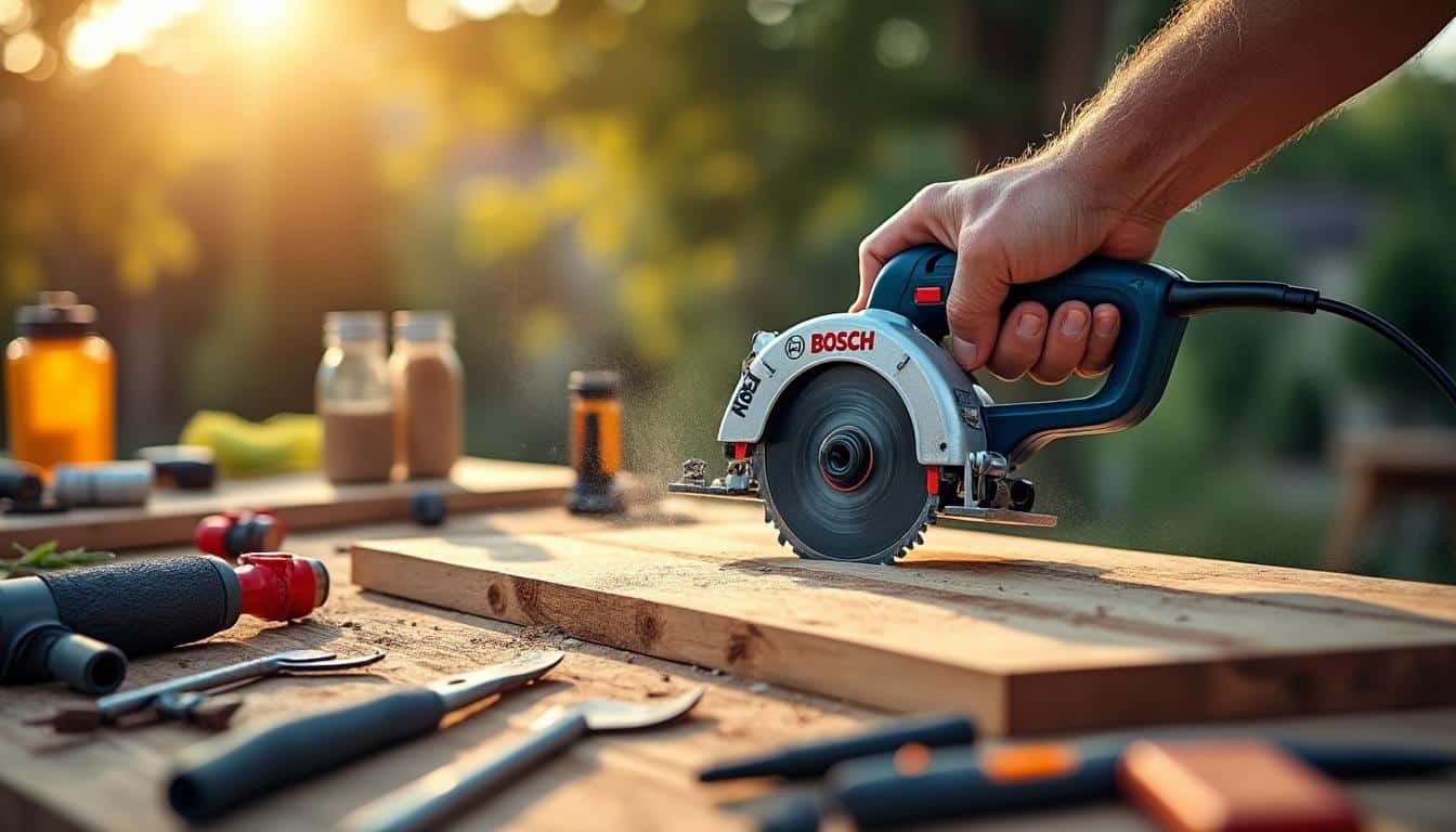 Bosch mini scie circulaire : précision et maniabilité pour vos découpes