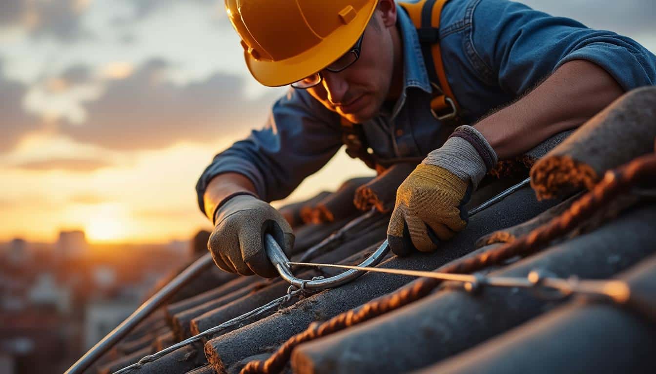 Illustration: Comprendre le rôle essentiel du crochet d’ancrage sur la toiture