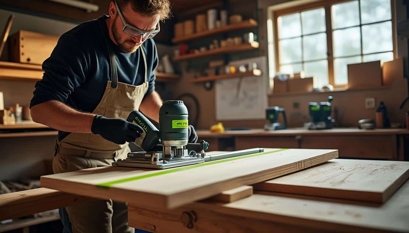 Illustration: Tout savoir pour maîtriser la Festool scie TS 55 : caractéristiques, sécurité et utilisation optimale