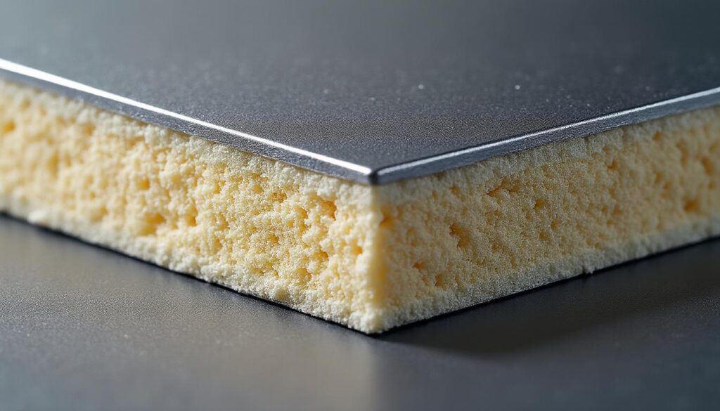 Panneau sandwich de toiture 200 mm : isolation et durabilité optimales