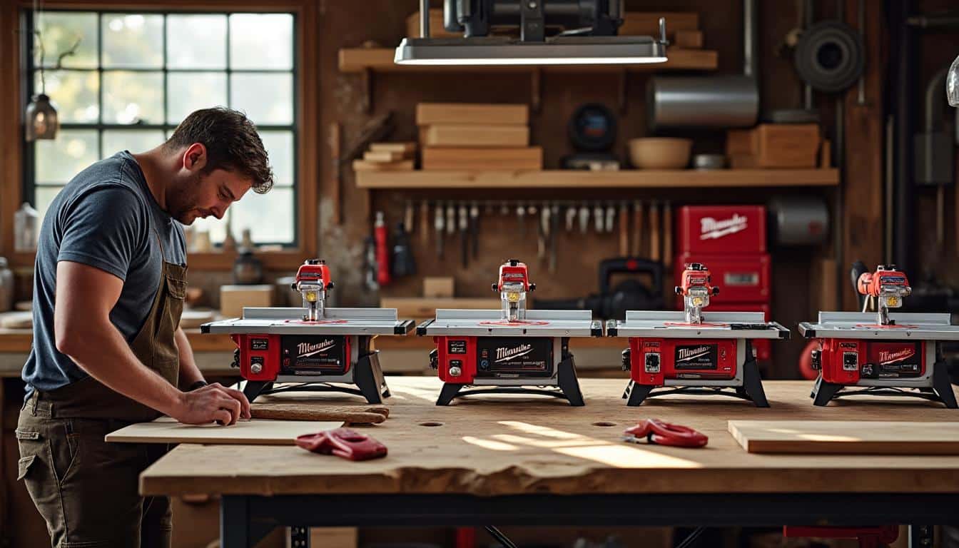 Illustration: Explorer les modèles phares de la gamme Milwaukee et leurs caractéristiques techniques