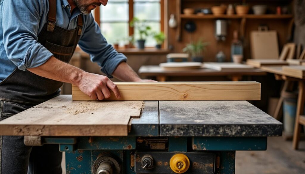 Scie sur table Erbauer 2000W : puissance et précision garantie