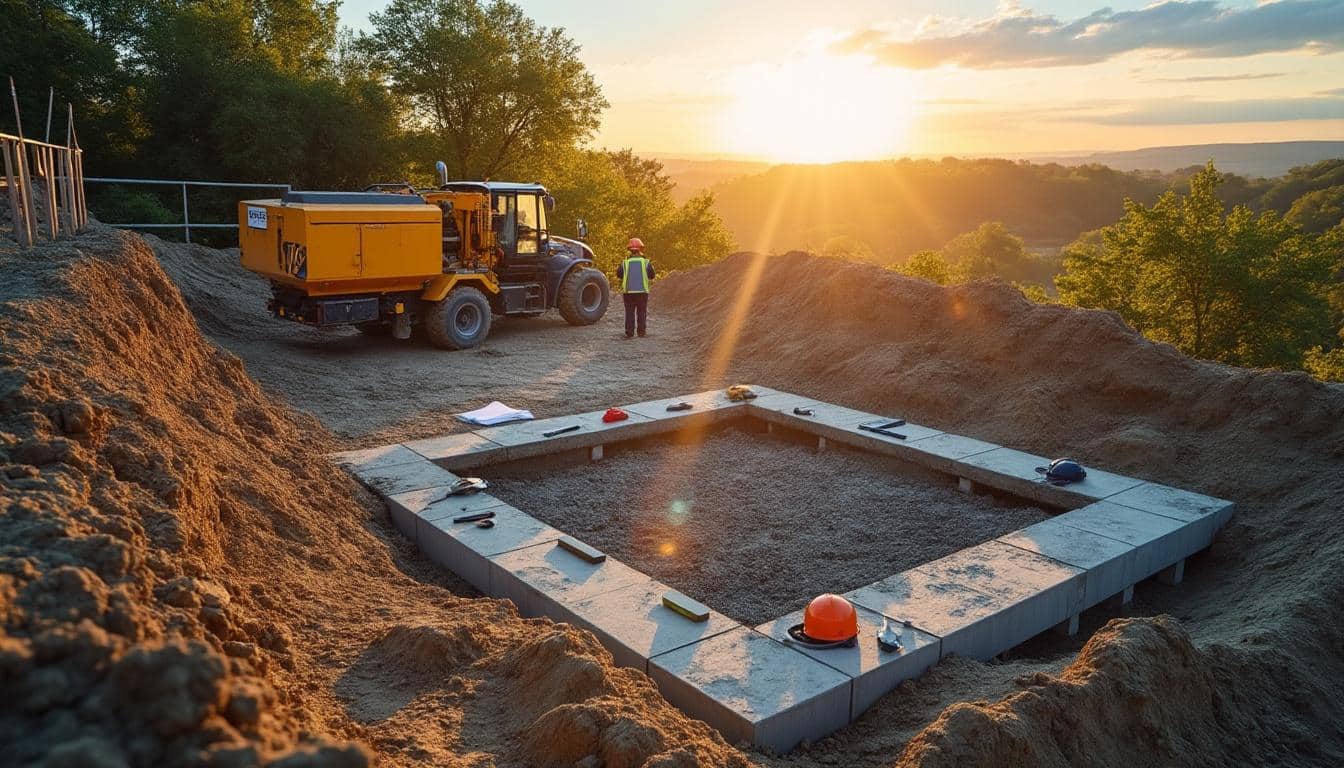 Illustration: Comprendre l’importance du terrassement et des fondations pour votre construction