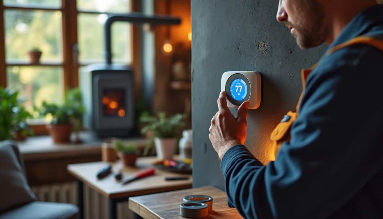 Illustration: Comprendre le rôle et le fonctionnement du thermostat avec une chaudière fioul