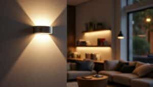 Applique murale LED puissante : éclairage intense et économique