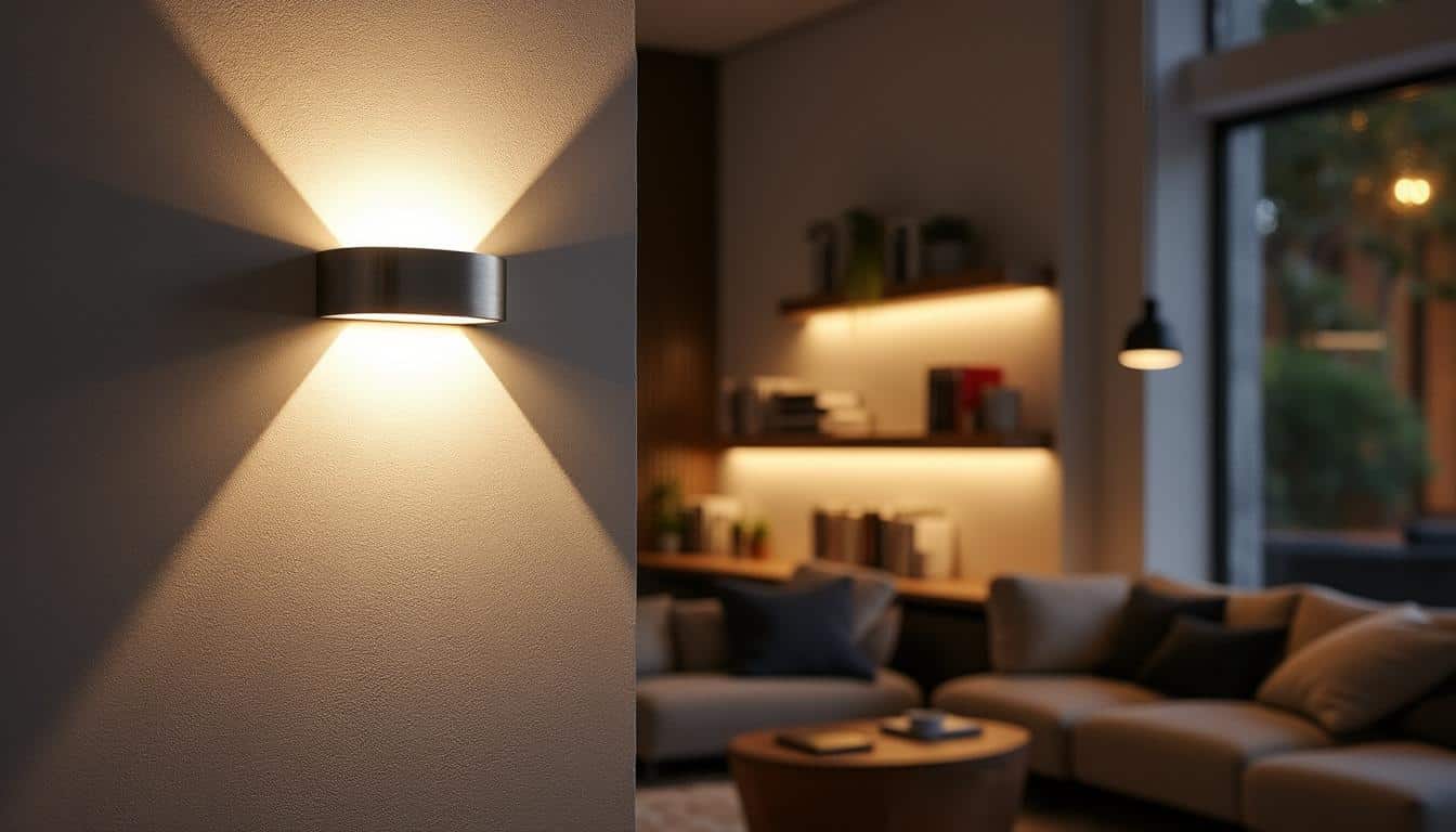 Applique murale LED puissante : éclairage intense et économique
