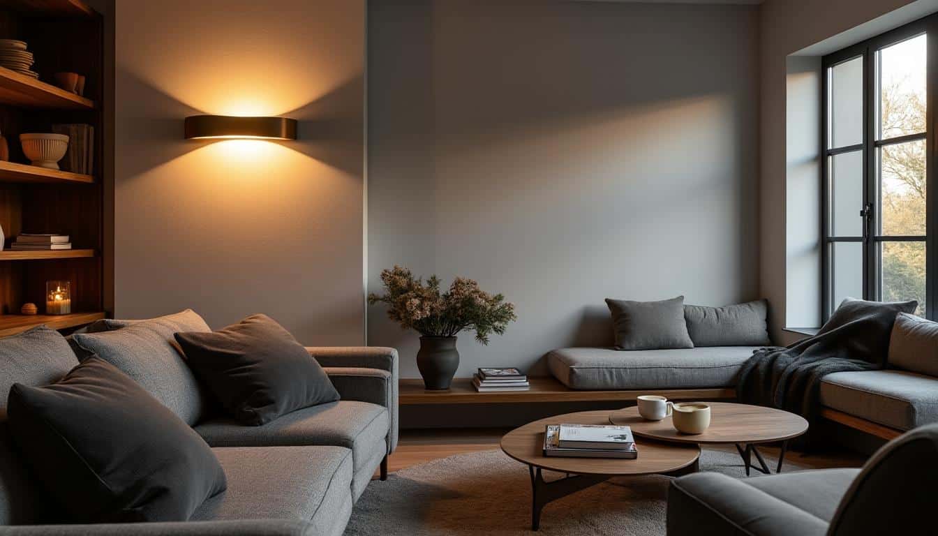 Illustration: Pourquoi opter pour une applique murale puissante dans votre salon ?