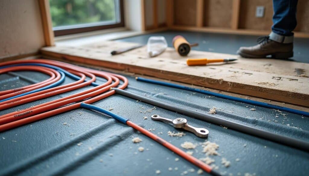 Schéma du plancher chauffant hydraulique : guide complet et conseils