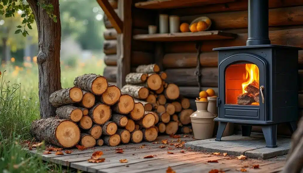 Bois d’acacia pour le chauffage : rendement et conseils pratiques
