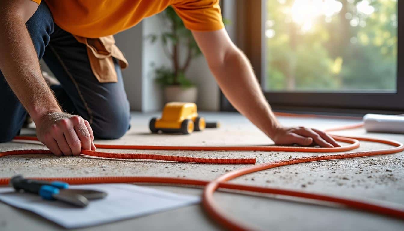 Illustration: Comprendre le coût moyen du chauffage par plancher au mètre carré