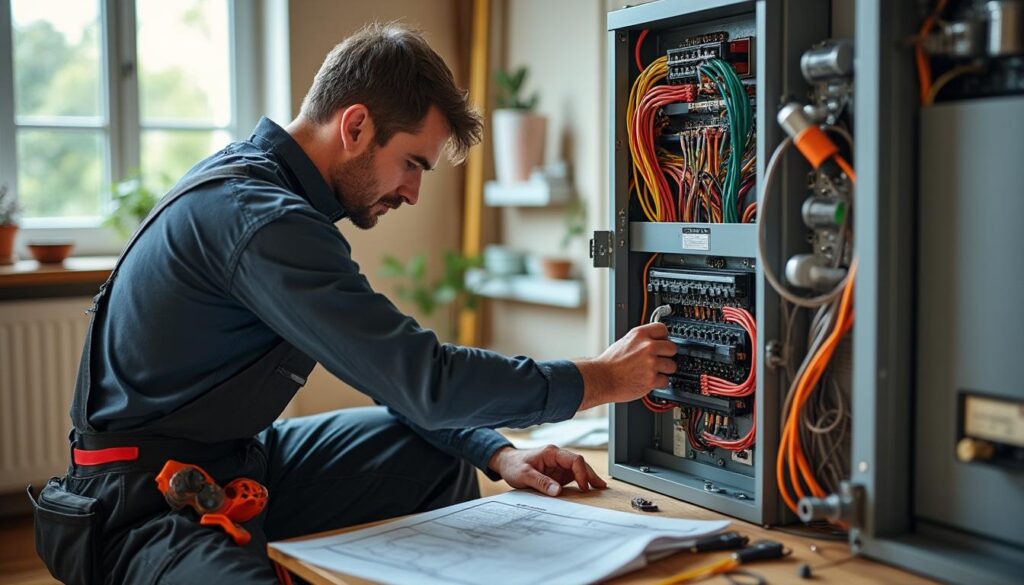 Schéma du tableau électrique maison 100m2 PDF : guide complet