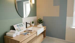 Quelle couleur de peinture choisir pour la salle de bain