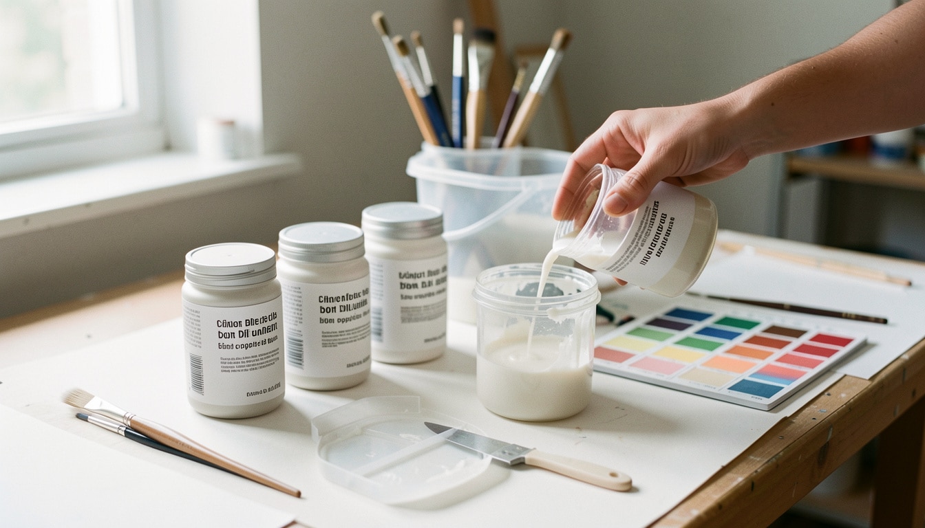 Quel diluant choisir pour une peinture bien appliquée