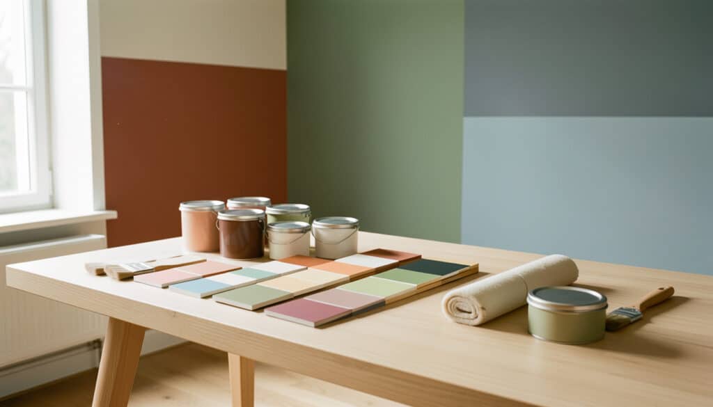 Comment choisir les couleurs de peinture intérieure