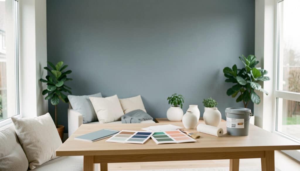Peinture bleu-gris : bien choisir la teinte idéale