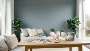 Peinture bleu-gris : bien choisir la teinte idéale