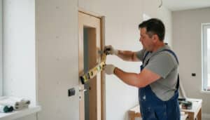 Installer une porte dans une cloison sans se tromper
